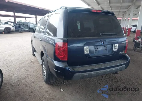 2004 Honda Pilot Ex-L from USA, damaged, VIN 2HKYF18544H567201